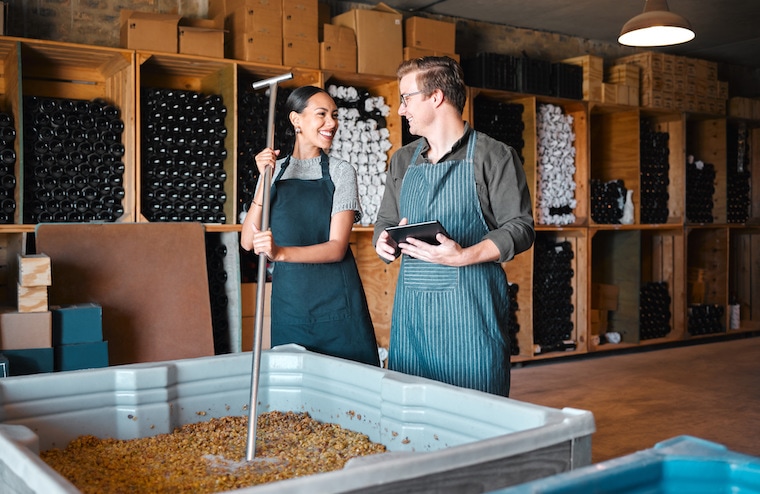 How much profit can a winery business make?