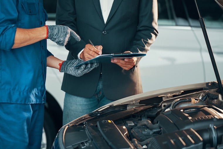 How do i set up and register a auto repair shop?
