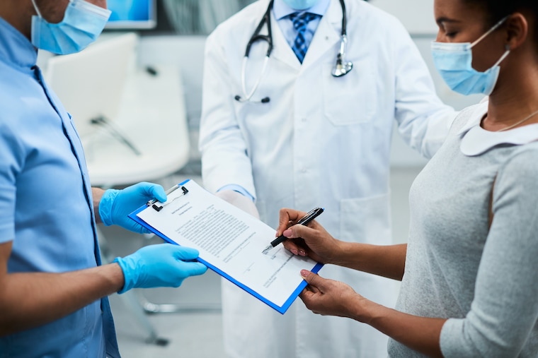 How do i set up and register a dental practice?