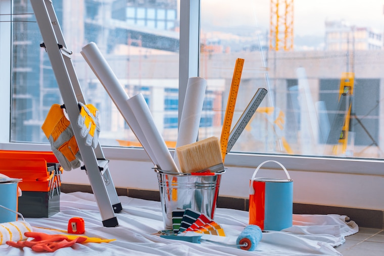Buying equipment and supplies for painting business?