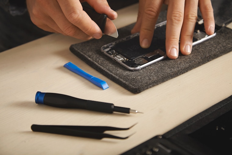 Buying equipment and supplies for phone repair business?