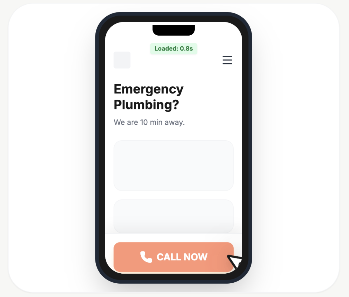 Turn urgent situations into immediate calls